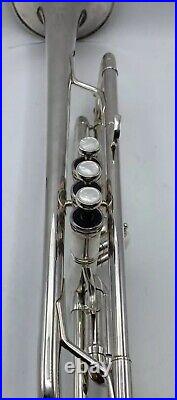 RARE Benge 3x Plus Trumpet MLP Silver withHardcase+Extras Vintage Rare