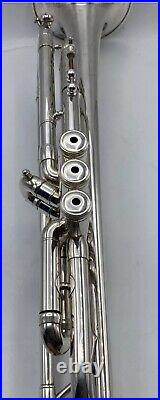 RARE Benge 3x Plus Trumpet MLP Silver withHardcase+Extras Vintage Rare