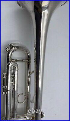 RARE Benge 3x Plus Trumpet MLP Silver withHardcase+Extras Vintage Rare