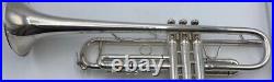 RARE Benge 3x Plus Trumpet MLP Silver withHardcase+Extras Vintage Rare