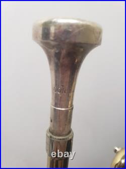 RARE CONN DIRECTOR SHOOTING STARS BRASS BELL-ORIGINAL HORN withCONN HARD CASE