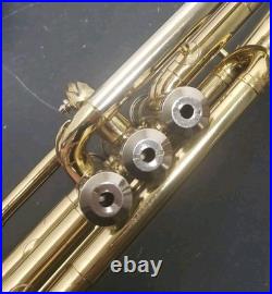 RARE CONN DIRECTOR SHOOTING STARS BRASS BELL-ORIGINAL HORN withCONN HARD CASE