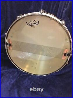 RARE FIND/ Pork Pie /3 mm /Cast Bell Brass /6.5 X 14 Snare. Only 30 ever made