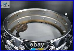 Rare Artist Drum Vintage 1970 Cut Badge Cob Ludwig Super 400 Snare Drum