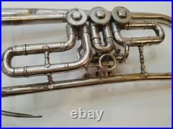 Rare Soviet Kyiv Trumpet 1958 USSR Brass Instrument For Parts Or Repair Project