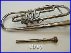 Rare Soviet Kyiv Trumpet 1958 USSR Brass Instrument For Parts Or Repair Project