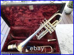 Rare Trumpet C & Bb french trumpet (COURTOIS)