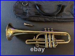 Rare Vintage 1950s Tanabe Tokyo Bb Cornet Horn Serial 45417 Clean & Plays Rare Vintage 1950s Tanabe Tokyo Bb Cornet Horn Serial 45417 Clean & Plays