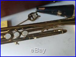 Rare Vintage Martin Trumpet Serial 48340 Elkhart Indiana mouthpiece conn 4