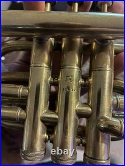 Rare Vintage Tanabe Tokyo Long Cornet 1940s/50s Pre-1954 Japan Plays Well