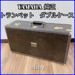 Rare YAMAHA Genuine Rotary Trumpet Double Case Shimokura Musical Instruments