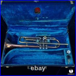 Rare & beautiful C. G. Conn 10a long cornet, COPRION bell GAMONBRASS
