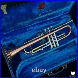 Rare & beautiful C. G. Conn 10a long cornet, COPRION bell GAMONBRASS