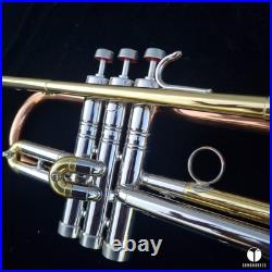 Rare & beautiful C. G. Conn 10a long cornet, COPRION bell GAMONBRASS