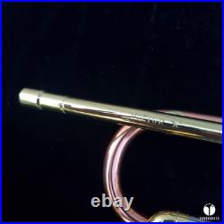 Rare & beautiful C. G. Conn 10a long cornet, COPRION bell GAMONBRASS