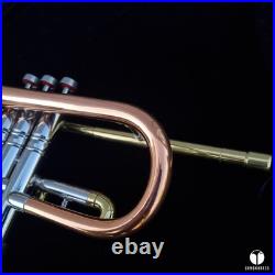 Rare & beautiful C. G. Conn 10a long cornet, COPRION bell GAMONBRASS