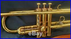 Really Nice 1962 Olds Fullerton Made Mendez Professional Trumpet with Bach Case