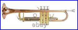 Rosebrass material Wisemann DTR-400 Trumpet, Bb, withcase and mouthpiece