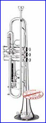 Rossetti Student Nickel Plated Bb Trumpet