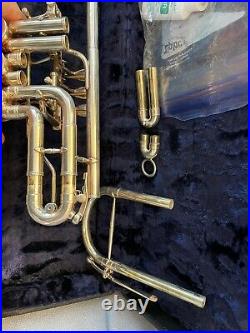 Rotary Trumpet in Bb by Pleischl-Art Atting in Excellent condition