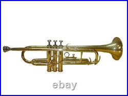 SALE Trumpet New GOLDEN FINISHING Bb Trumpet Free Case M/P