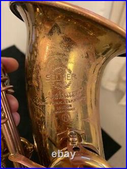 SELMER MARK VI Alto Saxophone sn#106, xxx (YEAR 1963), rare Low A key