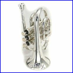 SKY Band Approved Bb Pocket Trumpet High Quality Nickel Plated