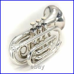 SKY Band Approved Pocket Trumpet High Quality Silver Plated