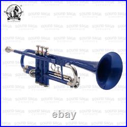SOUND SAGA Trumpet BB With All Accessories Including Mouthpiece & Case