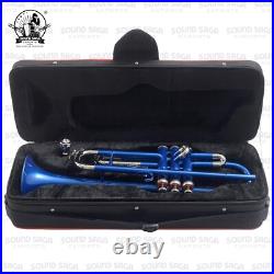 SOUND SAGA Trumpet BB With All Accessories Including Mouthpiece & Case