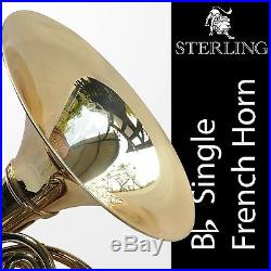 STERLING Bb SWFH-700 Single FRENCH HORN Pro Brand New Backpack Case