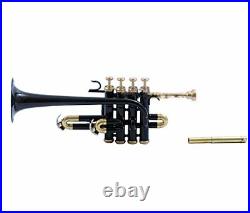 SUPERB DEAL Sai Musical India PiTr-02, Piccolo Trumpet, Bb, Black Best Quality