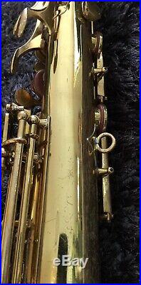 S. M. L. 1964 Gold Medal Tenor Saxophone (Mk. 1 Withrolled Tone Holes) Excellent