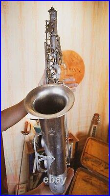 Saxophone Vintage Original USSR Soviet Brass Musical Wind Instrument