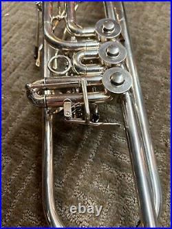 Schagerl Bb trumpet BERLIN HEAVY K silver plated Mint