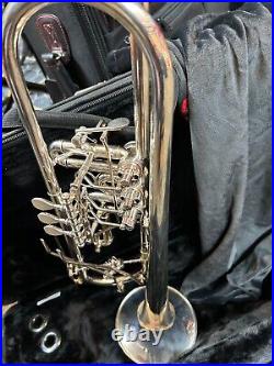 Schagerl Bb trumpet BERLIN HEAVY K silver plated Mint