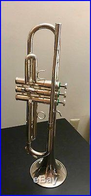 Schilke B6 b-flat trumpet, silver-plated
