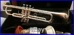 Schilke B6 b-flat trumpet, silver-plated