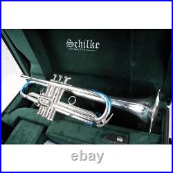 Schilke X3 Traditional Custom Bb Trumpet Silver plated, Tunable Bell 19471159 OB