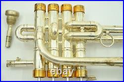 Schiller Studio Elite Piccolo Trumpet Silver & Gold