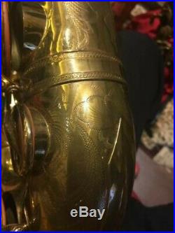 Selmer Balanced Action 1938 Tenor Saxophone Artist Owned with OHSC