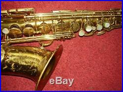 Selmer Balanced Action Alto Saxophone Original Lacquer