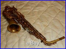 Selmer Mark VI Alto Sax/Saxophone, 1965, Mostly Bare Brass, Plays Great
