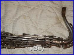 Selmer Modele 22 Tenor Saxophone #31XX, 1925, Silver Plated, Nice, Plays Great