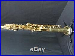 Selmer PSS600 Bb Soprano Saxophone in Lacquer, Mint Condition with Tags