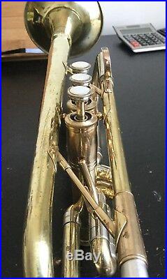 Selmer Paris C Trumpet 703 Raw Brass