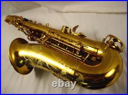 Selmer Paris Reference 54 Professional Alto Saxophone Honey Gold Lacquer Nice