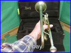 Selmer Signet Special Trumpet 1970 Reconditioned Case & Selmer S Mouthpiece