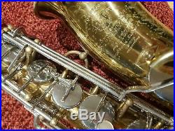 Selmer Super Balanced Action (SBA) Alto Saxophone 1953 Original Lacquer