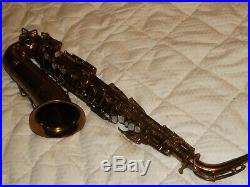 Selmer Super Cigar Cutter Alto Saxophone #149XX, 1931, Nice, Plays Great